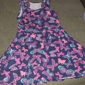 Super cute butterfly tank dress